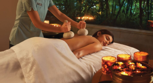 What treatments can clients expect at a luxury spa